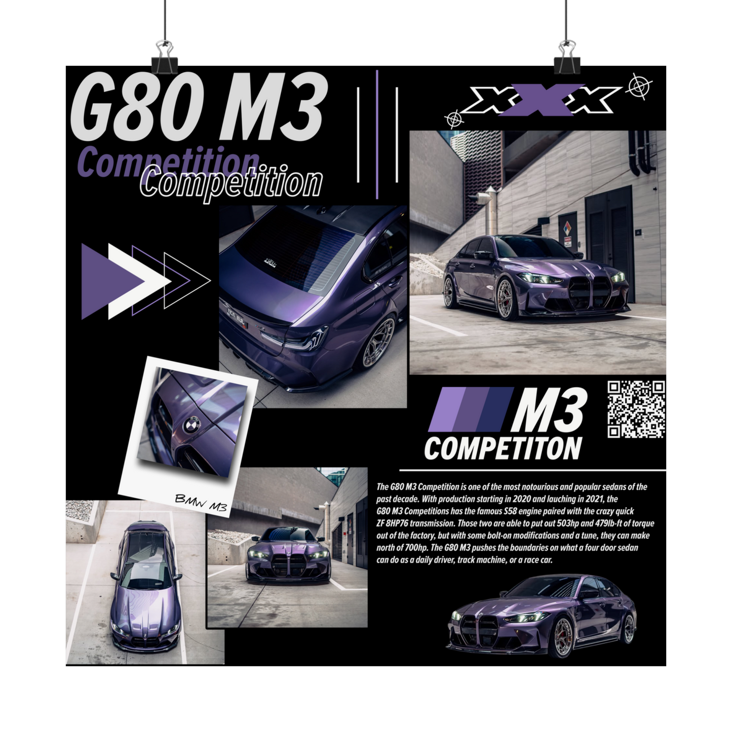 G80 M3 Poster