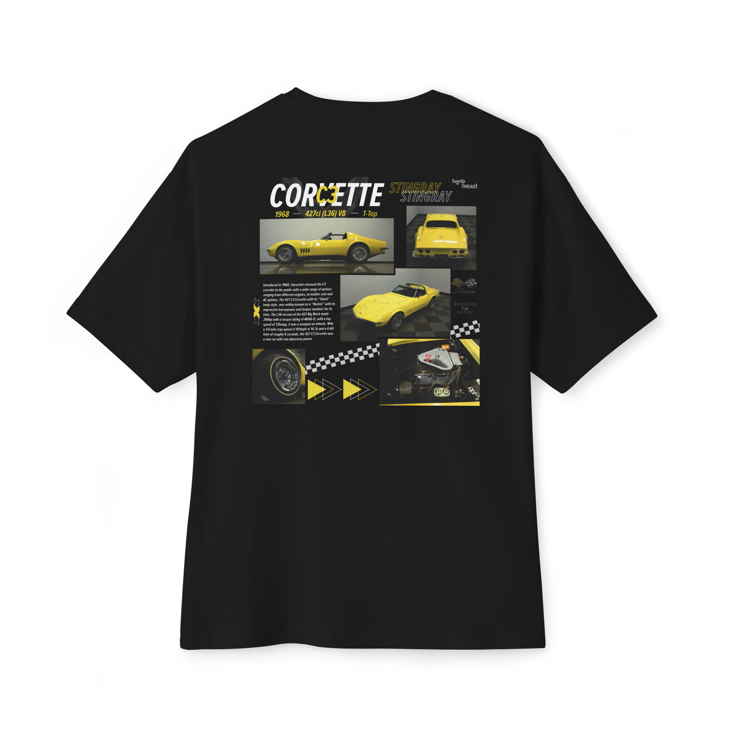 C3 Corvette 427 Stingray Custom Order Designed T-Shirt