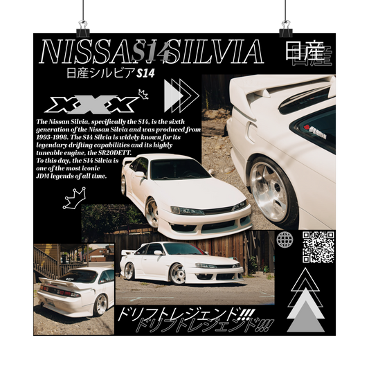 S14 Silvia Poster