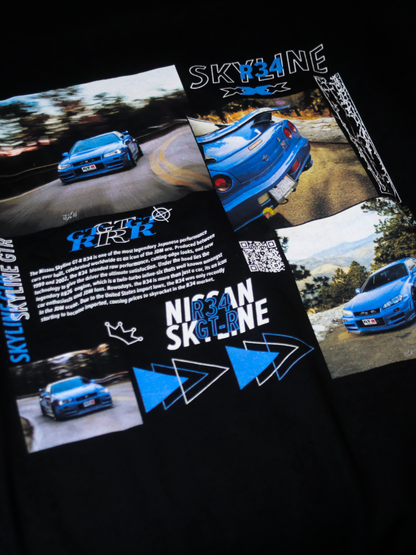 R34 Skyline GT-R T-Shirt
